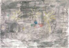 Firework festival at Sasaguri