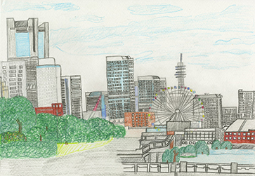 「みなとみらいの風景」