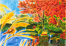 金沢・兼六園・秋の風景