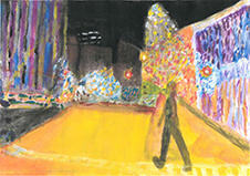 御堂筋のイルミネーション