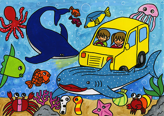 「クルマで海の中を探検したい！」