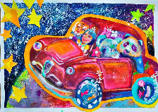 地球からやってきたよ！