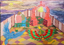 船上から夕日を眺めたい