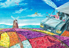 思い出の地へと