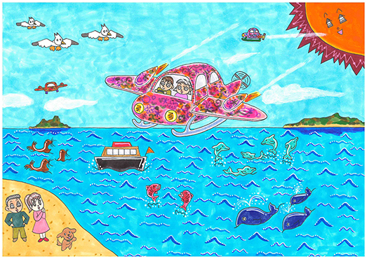 「海を越えていくクルマ」