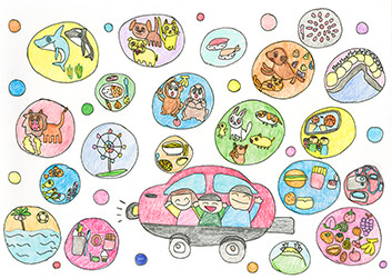 「車と行きたい色々なところ」